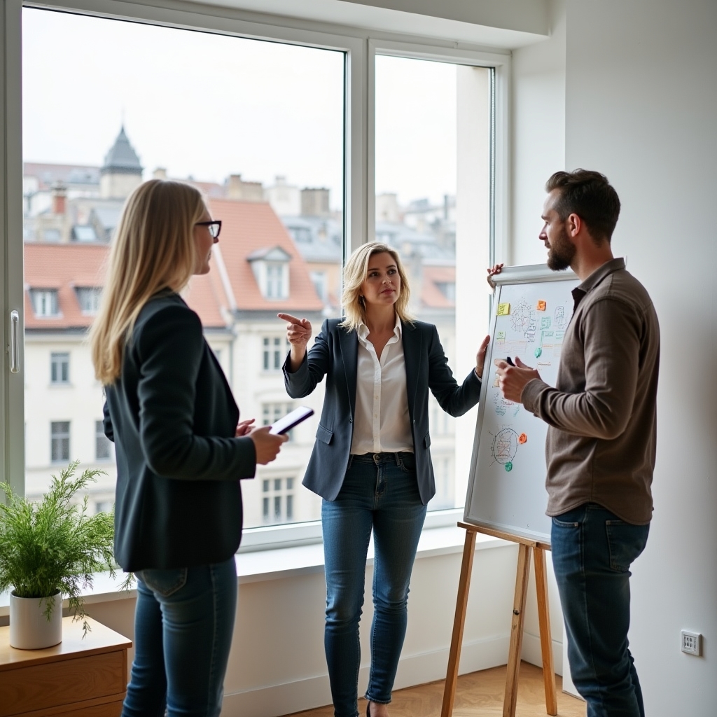 Tým Fixoca při pracovním workshopu